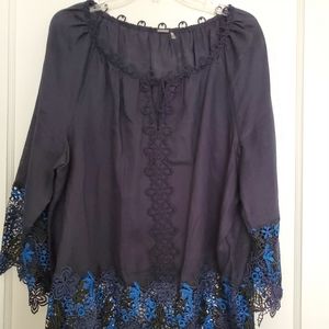 Elie Tahari Blouse Size XL